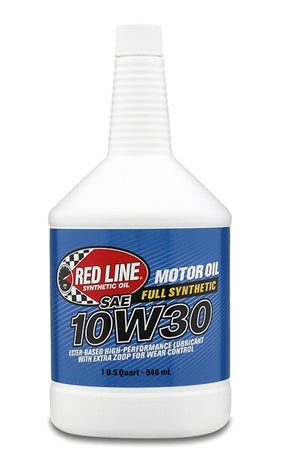 Red Line Oil 11304 10W30 Synthetic Motor Oil 1 Quart Red Line Oil - Truck Part Superstore