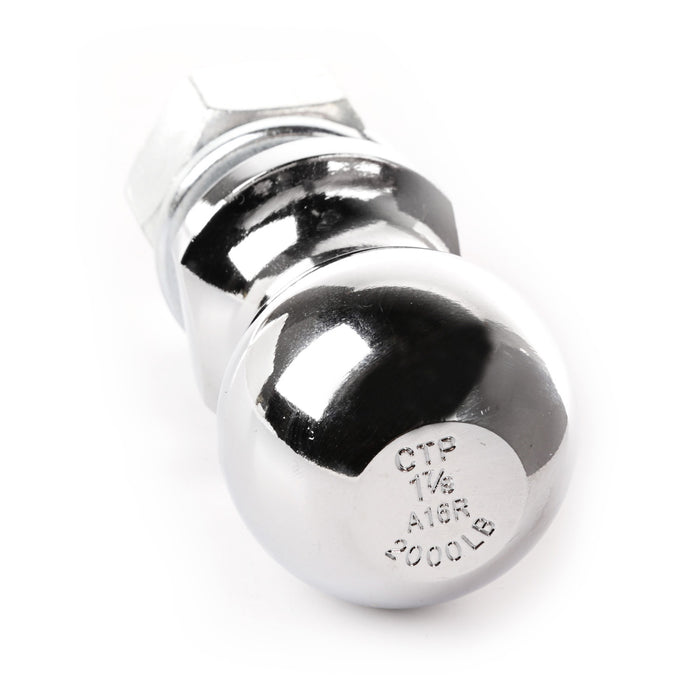 Rugged Ridge 11305.04 Hitch Ball; 1-7/8 in.; 1 in. Dia. Shank; - Truck Part Superstore