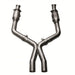 Kooks Custom Headers 11313210 3in. x 2-1/2in. SS Catted X-Pipe. 2005-2010 Mustang GT 4.6L 3V. - Truck Part Superstore