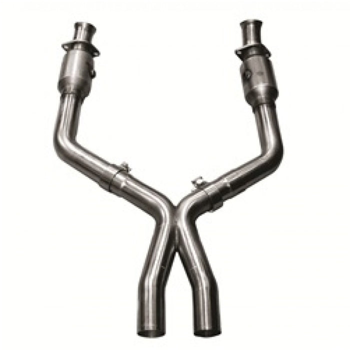 Kooks Custom Headers 11313300 2-1/2in. SS GREEN Catted X-Pipe. 2005-2010 Mustang GT 4.6L 3V. - Truck Part Superstore