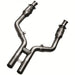 Kooks Custom Headers 11313510 3in. x 2-1/2in. SS Catted H-Pipe. 2005-2010 Mustang GT 4.6L 3V. - Truck Part Superstore