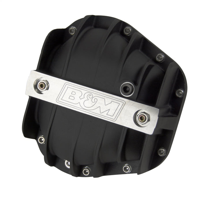 B&M 11314 Hi-Tek Differential Cover; For Dana 60/ 70; Black Anodized; A356.0-T6 Aluminum; - Truck Part Superstore