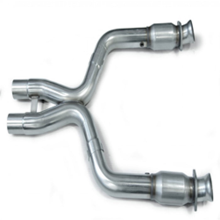 Kooks Custom Headers 11323220 3in. x 3in. Race SS Catted X-Pipe. 2007-2014 Shelby GT500. - Truck Part Superstore