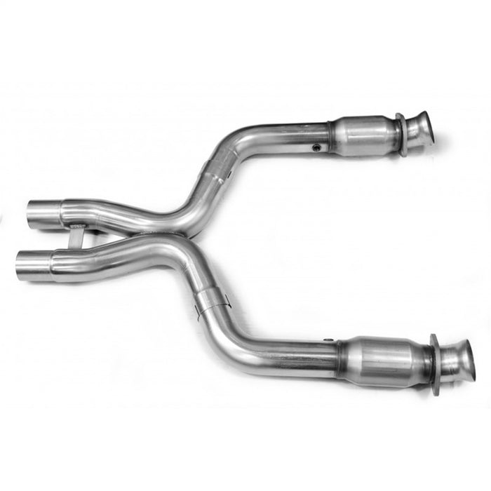 Kooks Custom Headers 11323320 3in. x 3in. Race GREEN Catted Stainless X-Pipe. Must be used with Kooks Headers. - Truck Part Superstore