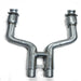 Kooks Custom Headers 11323520 3in. x 3in. Race Catted Stainless H-Pipe. Must be used with Kooks Headers. - Truck Part Superstore