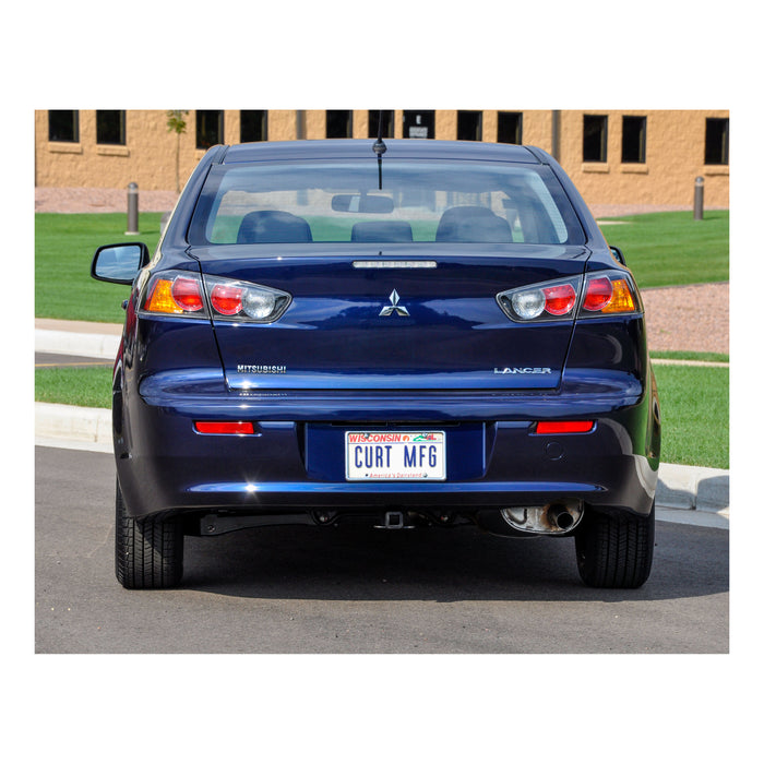 CURT 113283 Class 1 Trailer Hitch; 1-1/4in. Ball Mount; Select Mitsubishi Lancer - Truck Part Superstore