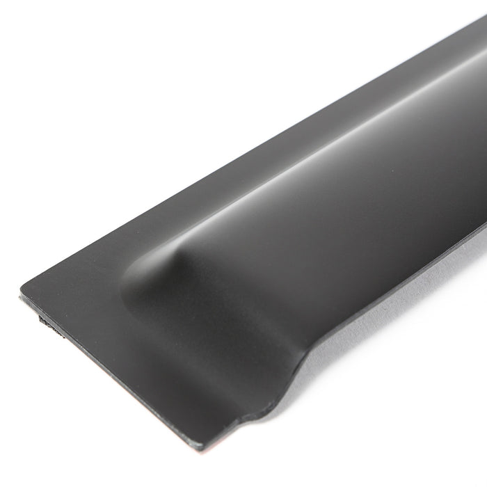 Rugged Ridge 11349.87 Window Visor; Rear; 2 pc.; Matte Black; - Truck Part Superstore