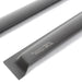 Rugged Ridge 11349.87 Window Visor; Rear; 2 pc.; Matte Black; - Truck Part Superstore