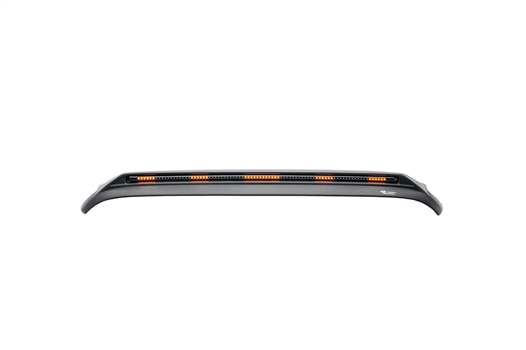 Rugged Ridge 11350.31 Lightshield Hood Guard; Thermoplastic; Black; - Truck Part Superstore