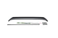 Rugged Ridge 11350.31 Lightshield Hood Guard; Thermoplastic; Black; - Truck Part Superstore
