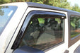 Rugged Ridge 11351.11 Side Window Vent; Front; 2 pc.; Smoked Acrylic; - Truck Part Superstore