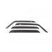 Rugged Ridge 11351.30 Side Window Vent; 4 pc.; Smoked Acrylic; - Truck Part Superstore
