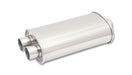 Vibrant Performance 1136 STREETPOWER Oval Muffler; 3 in. Inlet x 3 in. Dual Outlet; - Truck Part Superstore