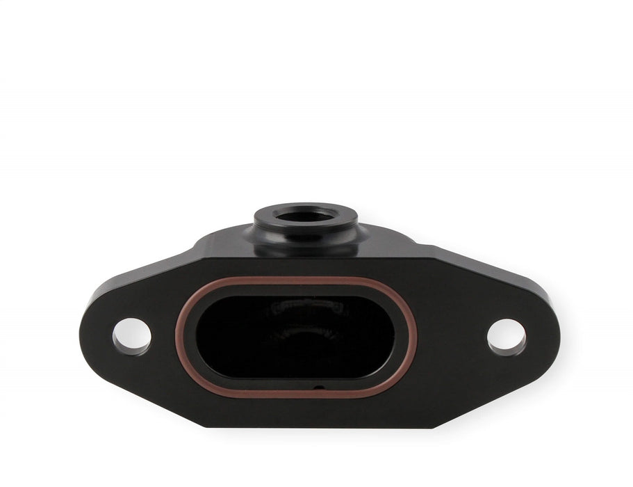 Earl's Performance 1136ERL Oil Cooler Block Off Plate; w/12mm x 1.5 Port; Fits OEM Sensor; - Truck Part Superstore