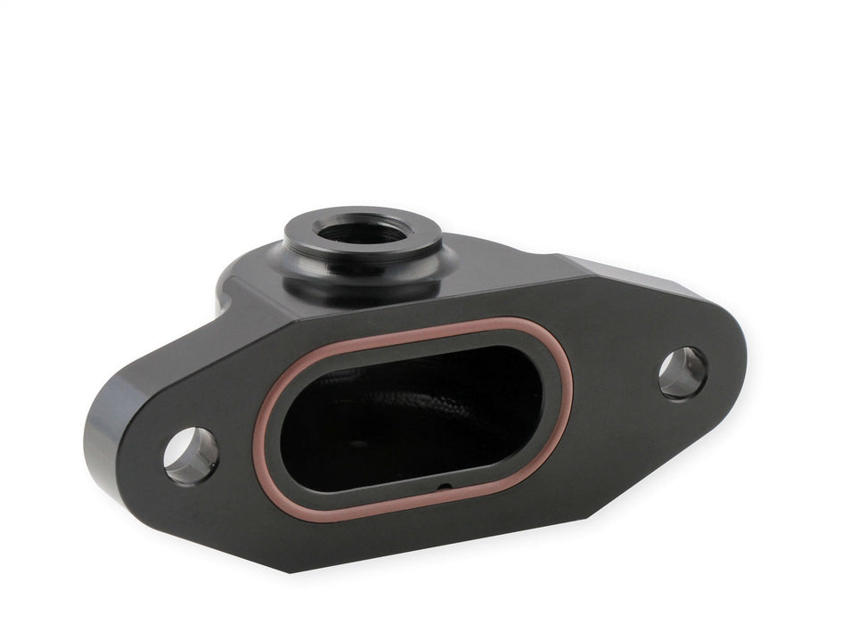 Earl's Performance 1136ERL Oil Cooler Block Off Plate; w/12mm x 1.5 Port; Fits OEM Sensor; - Truck Part Superstore