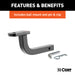 CURT 113753 Class 1 Trailer Hitch; 1-1/4in. Ball Mount; Select Scion tC - Truck Part Superstore