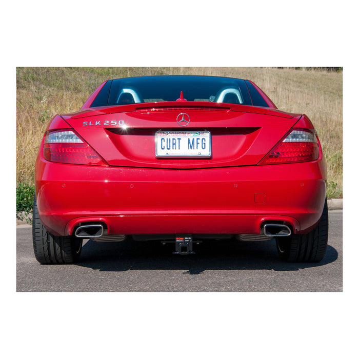 CURT 113763 Class 1 Trailer Hitch; 1-1/4in. Ball Mount; Select Mercedes-Benz SLK250 - Truck Part Superstore