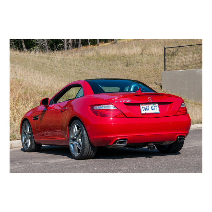 CURT 11376 Class 1 Trailer Hitch; 1-1/4in. Receiver; Select Mercedes-Benz SLK250 - Truck Part Superstore