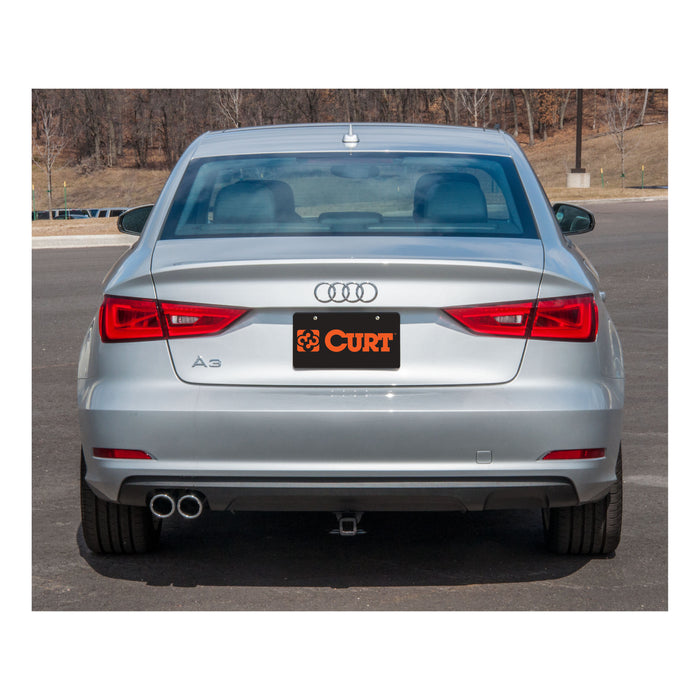 CURT 113993 Class 1 Trailer Hitch; 1-1/4in. Ball Mount; Select Audi A3; A3 Quattro - Truck Part Superstore