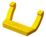 Carr 119777 LD Step; Assist/Side Step; XP7 Safety Yellow Powder Coat; Pair - Truck Part Superstore