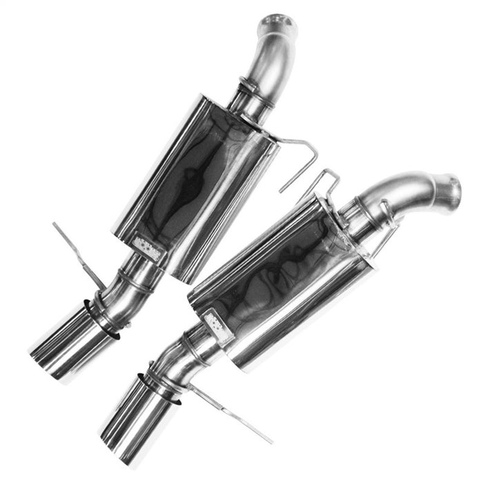 Kooks Custom Headers 11306100 2-1/2in. SS Axle-Back w/SS Tips.2005-2009 Mustang GT/GT500 - Truck Part Superstore
