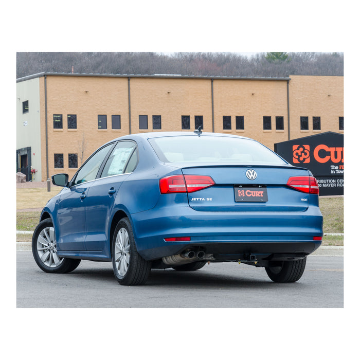 CURT 11410 Class 1 Trailer Hitch; 1-1/4in. Receiver; Select Volkswagen Jetta - Truck Part Superstore