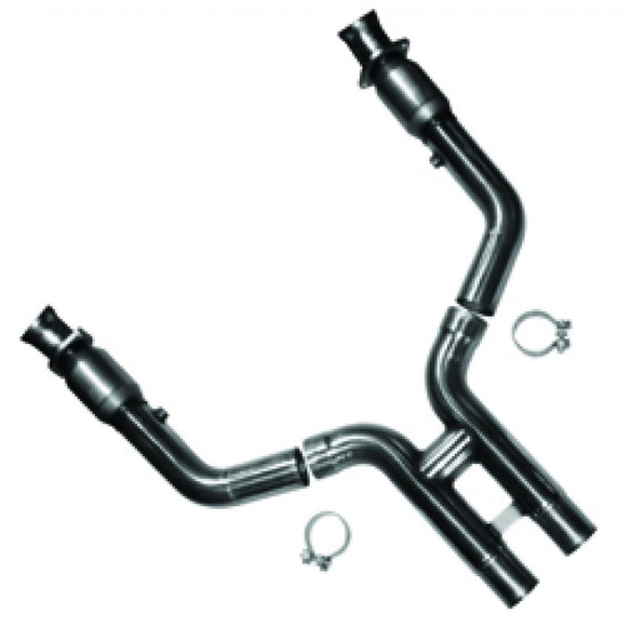 Kooks Custom Headers 11413500 3in. x 2-3/4in.(OEM) SS Catted H-Pipe. 2011-2014 Mustang GT 5.0L. - Truck Part Superstore