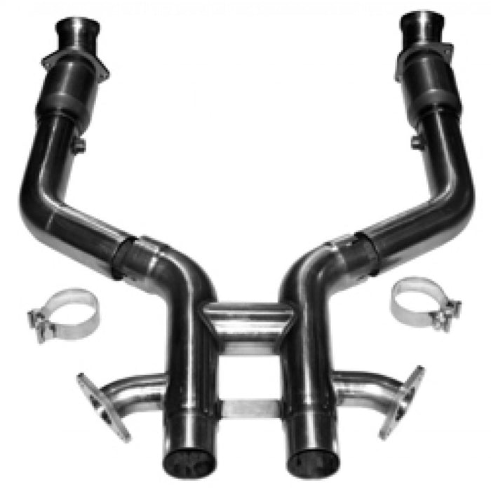 Kooks Custom Headers 11413610 3in. x 2-3/4in.(OEM) SS GREEN Catted H-Pipe. 2012-2013 Mustang Boss 302 5.0L. - Truck Part Superstore