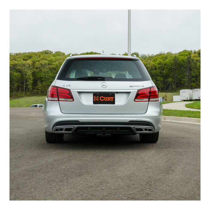 CURT 11413 Class 1 Hitch; 1-1/4in. Receiver; Select Mercedes-Benz E350 (Panel Trimming) - Truck Part Superstore