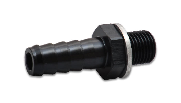 Vibrant Performance 11419 Metric to Barb Fitting; Male M18 x 1.5 to 1/2 in. Barb; Aluminum; - Truck Part Superstore