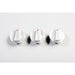 Rugged Ridge 11420.06 Climate Control Knob Set; 3 Piece; Billet Aluminum w/Red Indicators; Push On; - Truck Part Superstore