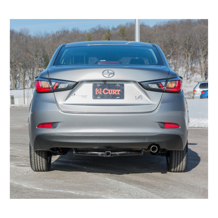 CURT 11421 Class 1 Trailer Hitch; 1-1/4in. Receiver; Select Toyota Yaris iA; Scion iA - Truck Part Superstore