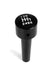 Rugged Ridge 11422.02 Billet Shift Knob; w/Pattern; 5 Speed; Black; - Truck Part Superstore