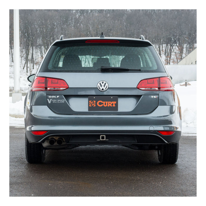 CURT 11422 Class 1 Hitch; 1-1/4in. Receiver; Select Volkswagen Golf Alltrack; SportWagen - Truck Part Superstore
