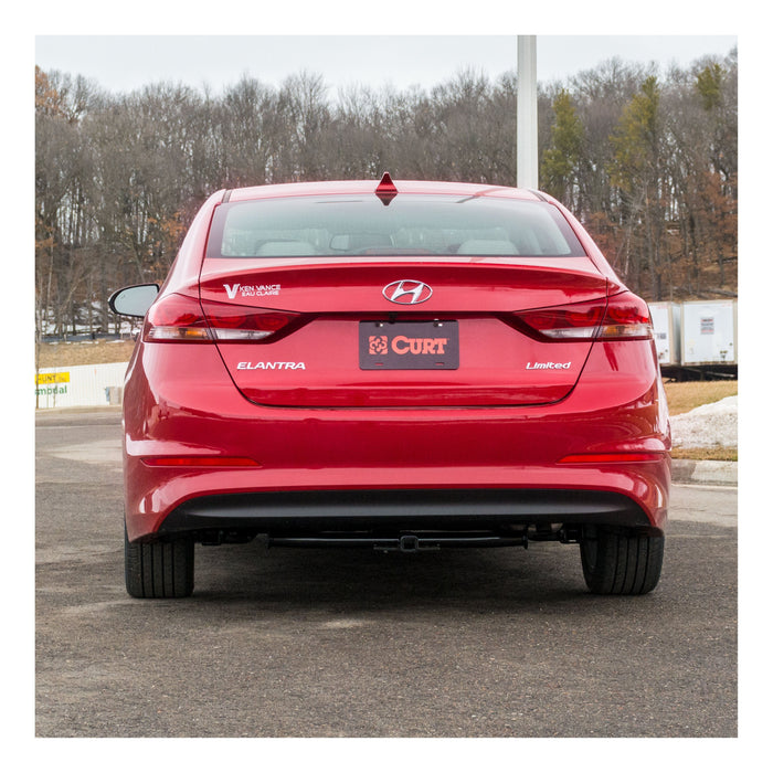 CURT 11424 Class 1 Trailer Hitch; 1-1/4in. Receiver; Select Hyundai Elantra - Truck Part Superstore