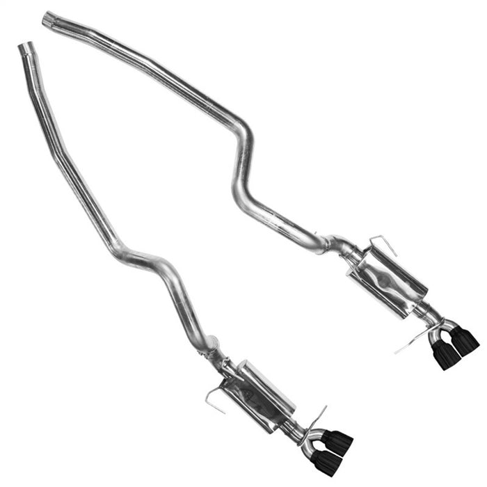 Kooks Custom Headers 11434210 3in. Cat-Back w/Black Quad Tips. 2013-2014 Shebly GT500. - Truck Part Superstore