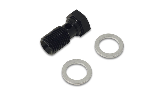 Vibrant Performance 11448 Banjo Bolt; Thread Size M10 x 1.0; Bolt Length 23mm; - Truck Part Superstore