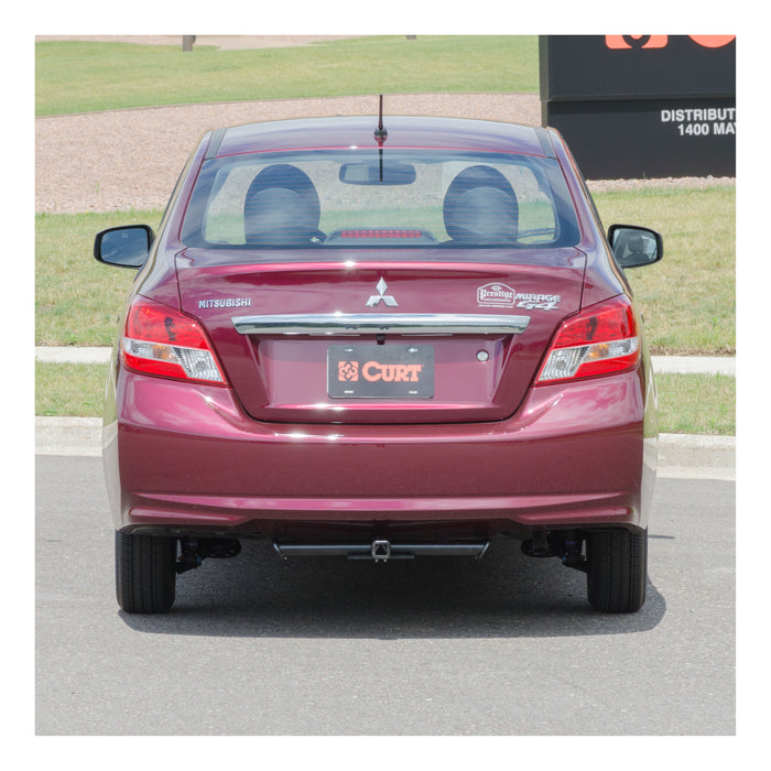 CURT 11449 Class 1 Trailer Hitch; 1-1/4in. Receiver; Select Mitsubishi Mirage G4 - Truck Part Superstore