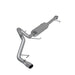 MBRP S5308AL Cat Back Exhaust System Single Rear Exit Aluminized Steeluminzed For 07-14 Toyota FJ 4.0L V6 MBRP - Truck Part Superstore