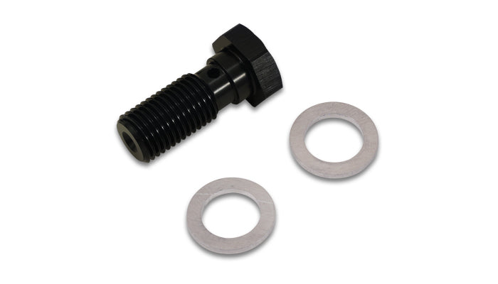 Vibrant Performance 11479 Banjo Bolt; Thread Size 5/8 in. - 20; Bolt Length 24mm; - Truck Part Superstore