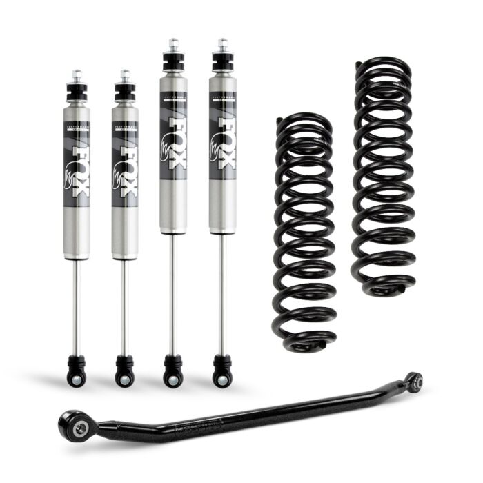 Cognito Motorsports Truck 115-P0944 Cognito 3-Inch Performance Leveling Kit With Fox PS 2.0 IFP Shocks for 14-22 Dodge RAM 2500 4WD - Truck Part Superstore