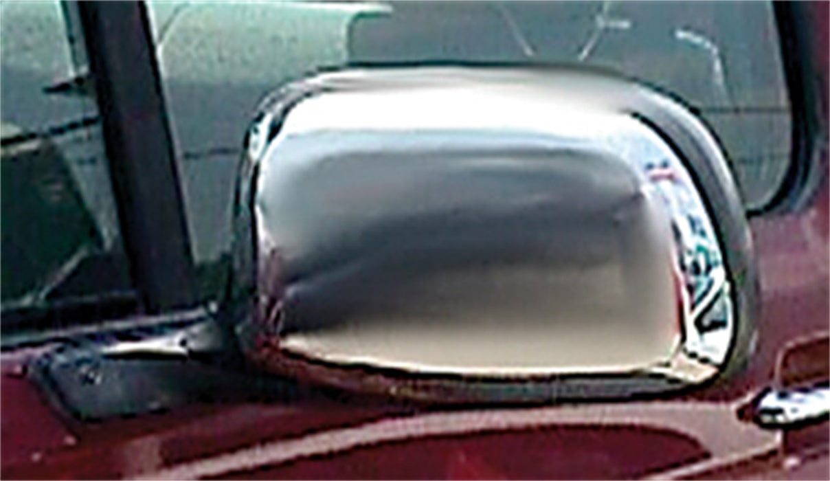 Cipa USA 11500 Custom Towing Mirror Set; Fits Fully Black Or Black w/Chrome-Cap; Pair; - Truck Part Superstore