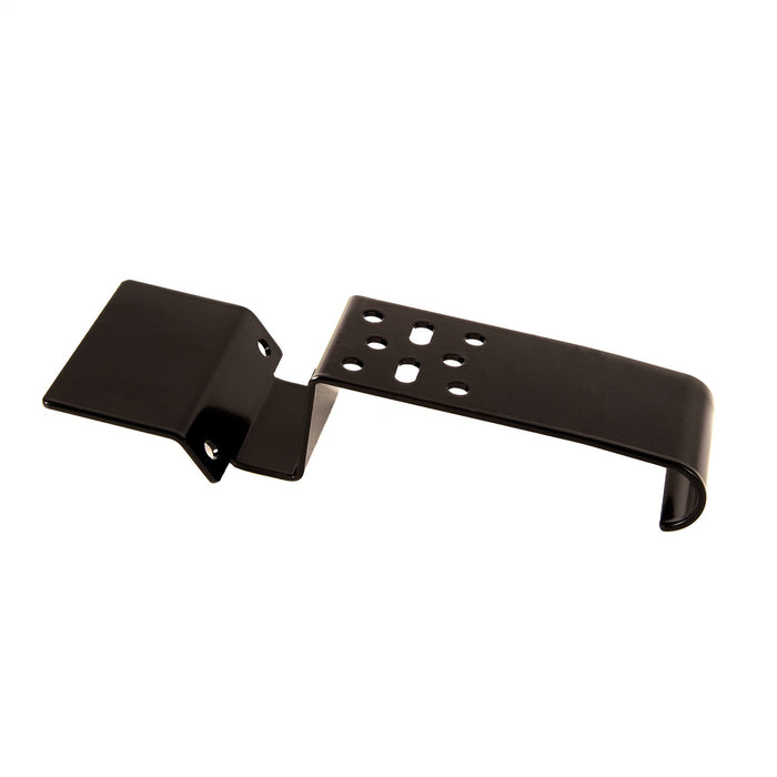 Rugged Ridge 11503.95 CB Radio Mount Bracket; Mounts Above The Rear View Mirror; Black Powder Coat; - Truck Part Superstore