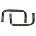 Rugged Ridge 11504.01 Nerf Bar; Black Powdercoated; - Truck Part Superstore