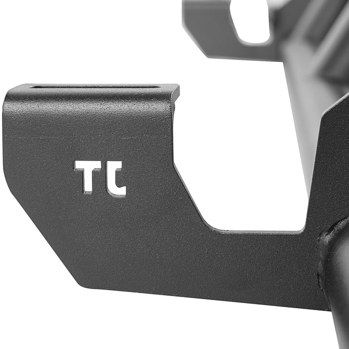 Rugged Ridge 11504.38 RRC Rocker Guard; Black Powder Coat; - Truck Part Superstore