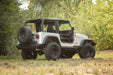 Rugged Ridge 11509.20 Tube Door; Front; Black Textured; Includes Latches; Locking; Pair; - Truck Part Superstore