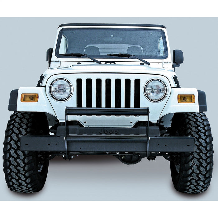 Rugged Ridge 11511.03 Brush Guard; Textured Black; - Truck Part Superstore
