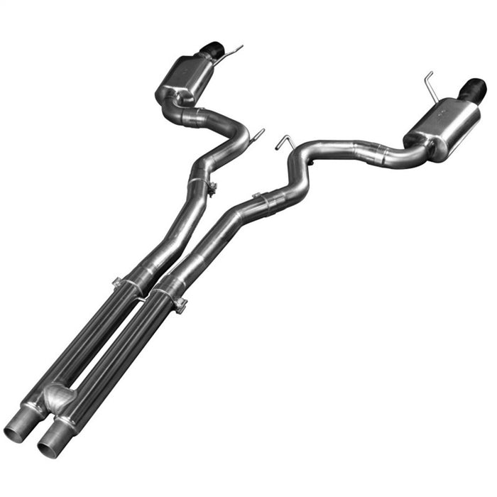Kooks Custom Headers 11514411 3in. Cat-Back (H-Pipe) w/Black Tips. 2015-2017 Mustang GT 5.0L. Connects to OEM. - Truck Part Superstore