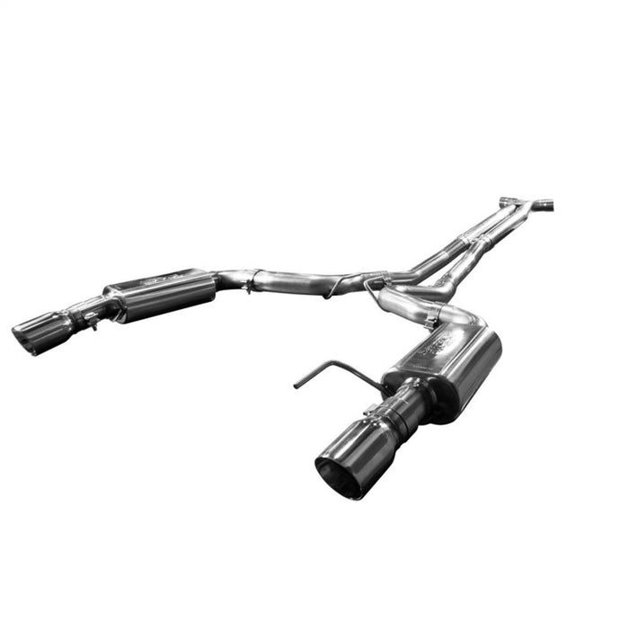 Kooks Custom Headers 11515101 3in. SS Connection-Back X-Pipe Exhaust w/SS Tips. 2015-2017 Mustang GT 5.0L. - Truck Part Superstore