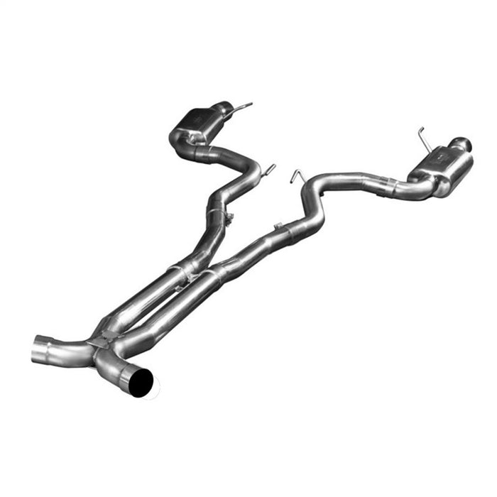 Kooks Custom Headers 11515101 3in. SS Connection-Back X-Pipe Exhaust w/SS Tips. 2015-2017 Mustang GT 5.0L. - Truck Part Superstore